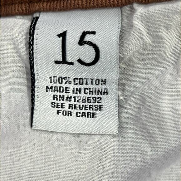 Madden NYC Jeans Womens Juniors 15 Destructed Brown Denim 90's Fit. - Picture 7 of 10